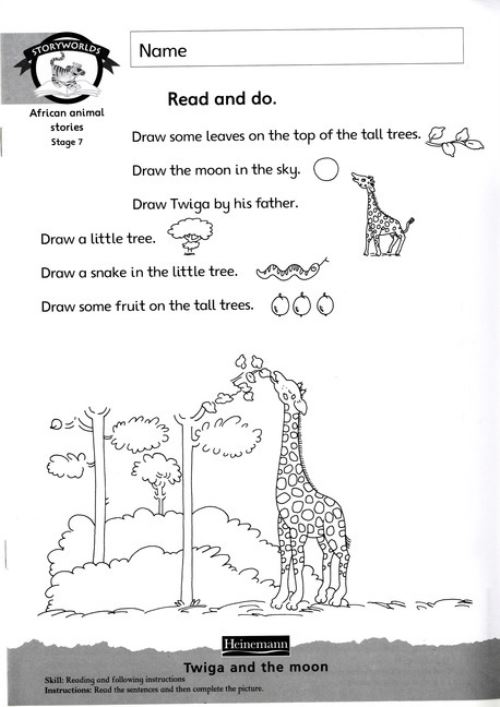 Literacy Edition Storyworlds Stage 7, Fantasy World, Workbook