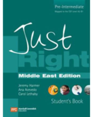 JUST RIGHT BRE ME PRE-INT SB +GRAMMAR/AUDIO CD INSERT