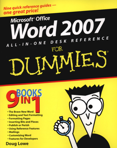 Word 2007 All-in-One Desk Reference for Dummies