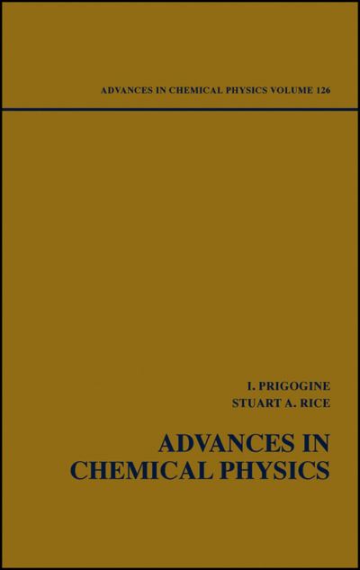 Advances in Chemical Physics. Vol. 126