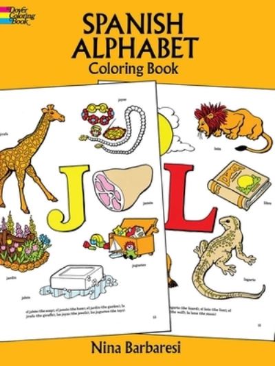 Spanish Alphabet Coloring Book