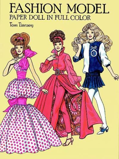 Fashion Model Paper Doll in Full Colour