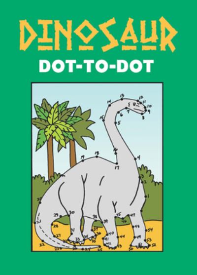 Dinosaur Follow-the-Dots Coloring Book