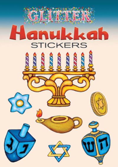 Glitter Hanukkah Stickers