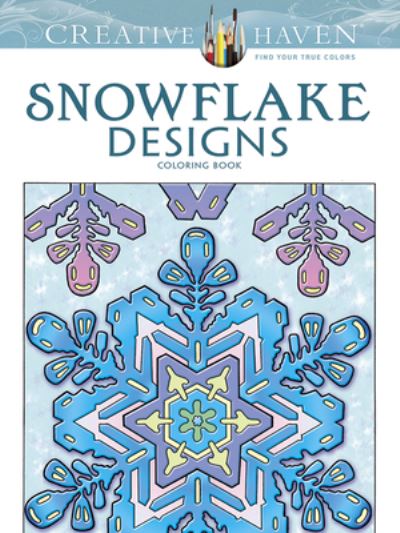 Creative Haven Snowflake Designs Coloring Book