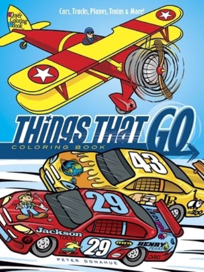 Things That Go Coloring Book