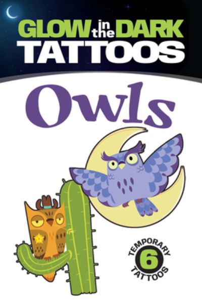 Glow-in-the-Dark Tattoos Owls