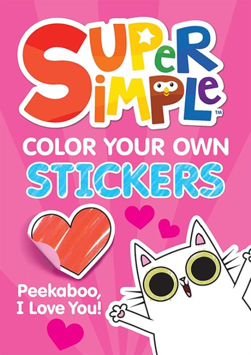 Super Simple™ Color Your Own Stickers