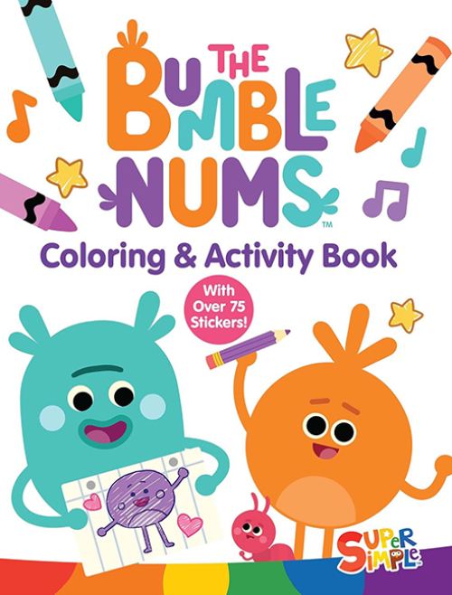 The Bumble Nums Coloring & Activity Book (A Super Simple™ Coloring & Activity Book)