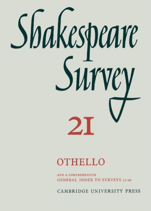 Shakespeare Survey 21