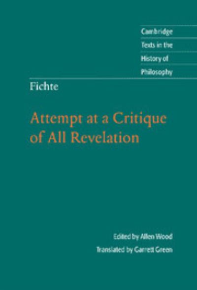 Attempt at a Critique of All Revelation