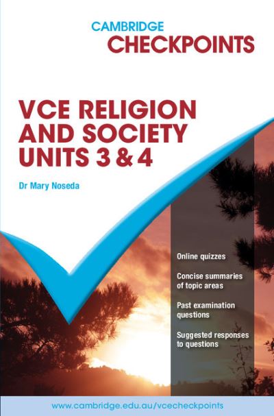 Cambridge Checkpoints VCE Religion and Society Units 3&4 2011-16