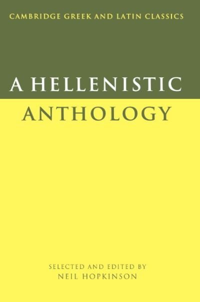 A Hellenistic Anthology