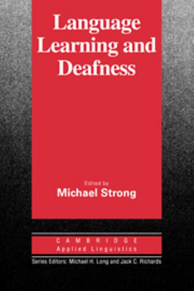 Language Learning and Deafness