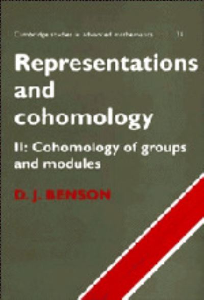 Representations and Cohomology. 1 Cohomology of Groups and Models
