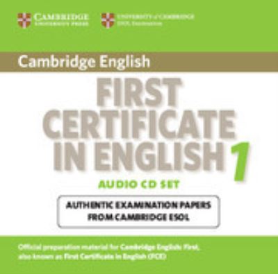 Cambridge First Certificate in English 1 for Updated Exam Audio CDs (2)