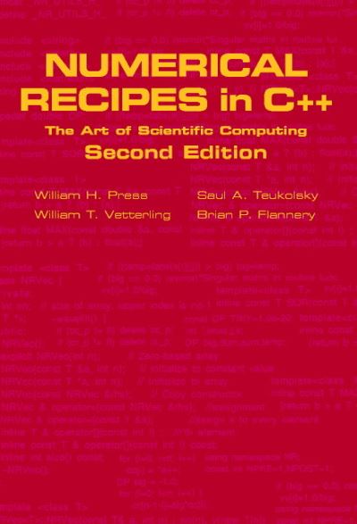 Numerical Recipes in C++