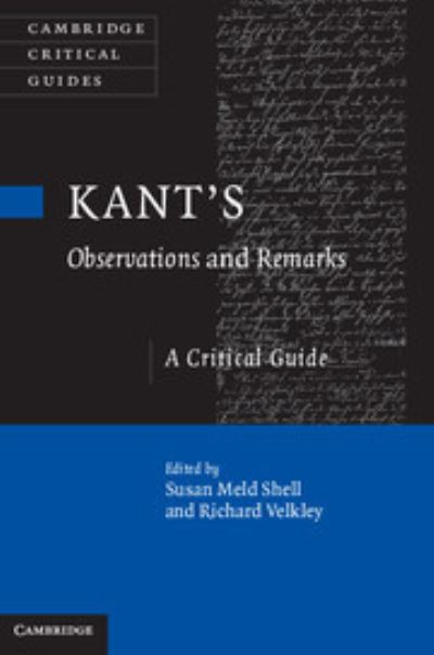 Kant's Observations and Remarks