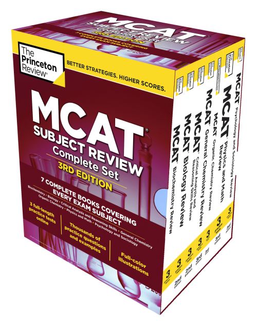 Princeton Review MCAT Subject Review Complete Box Set, 3rd Edition
