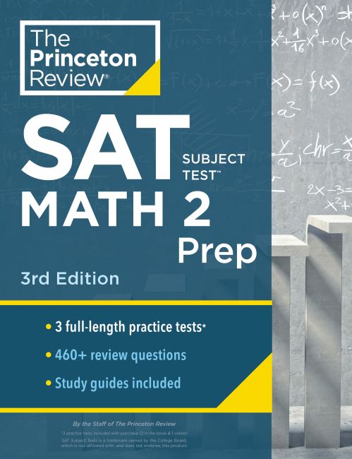 Cracking the SAT Subject Test in Math 2, 3rd Edition