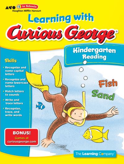 Learning With Curious George Kindergarten Reading. Curious George Classic 8X8s