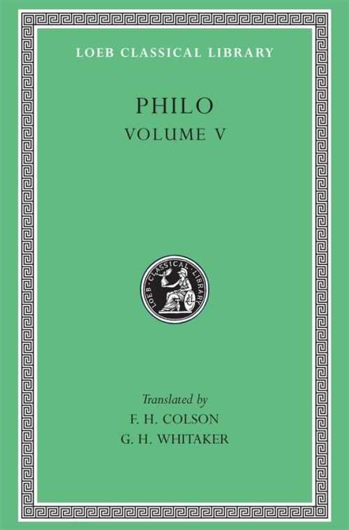 Philo. Volume V