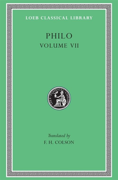 Philo. Volume VII