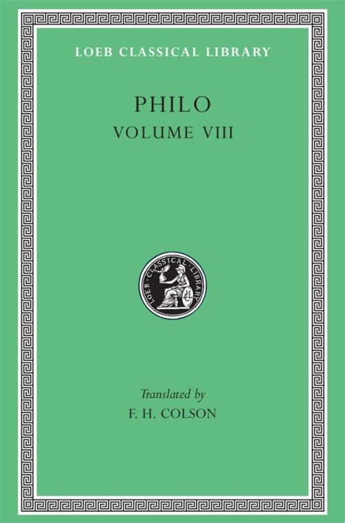 Philo. Volume VIII