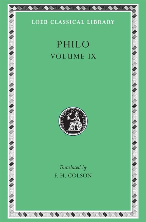 Philo. Volume IX