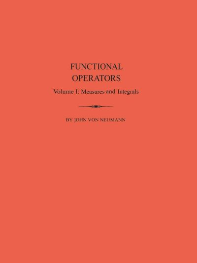 Functional Operators, Volume 1