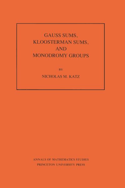 Gauss Sums, Kloosterman Sums, and Monodromy Groups