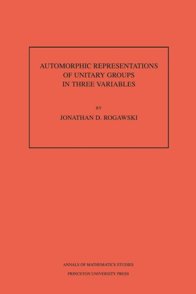 Automorphic Representation of Unitary Groups in Three Variables