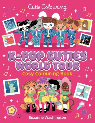 K-Pop Cuties World Tour Cosy Colouring Book