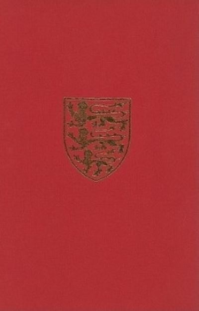 The Victoria History of the Counties of England. London
