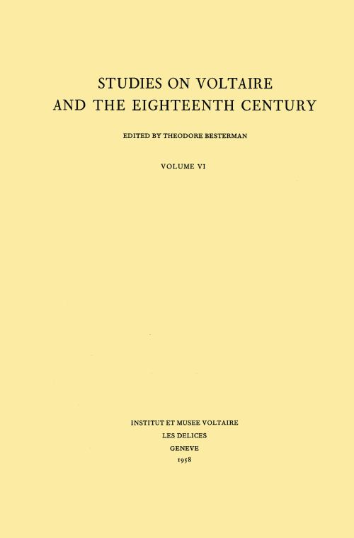 Miscellany/Mélanges