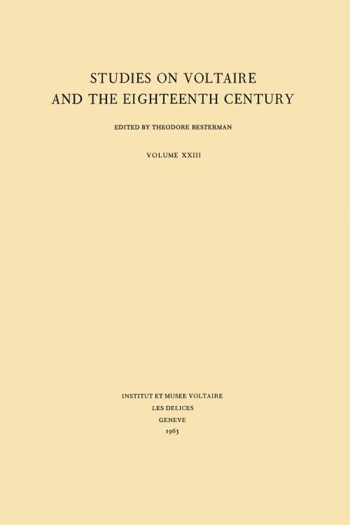 Miscellany/Mélanges