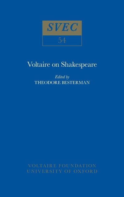 Voltaire on Shakespeare