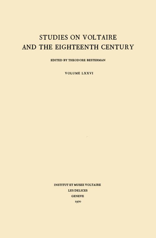 Miscellany/Mélanges