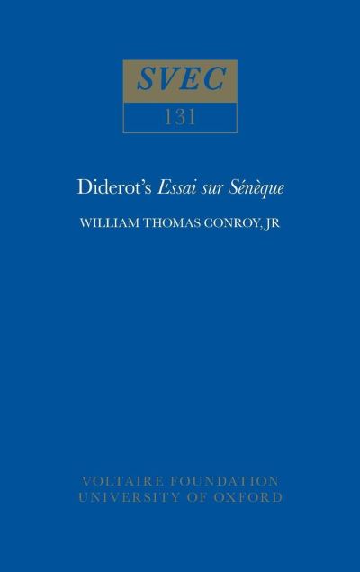 Diderot's 'Essai Sur Sénèque'
