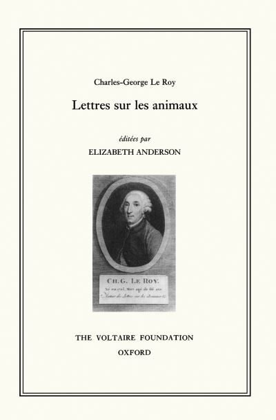 Lettres Sur Les Animaux