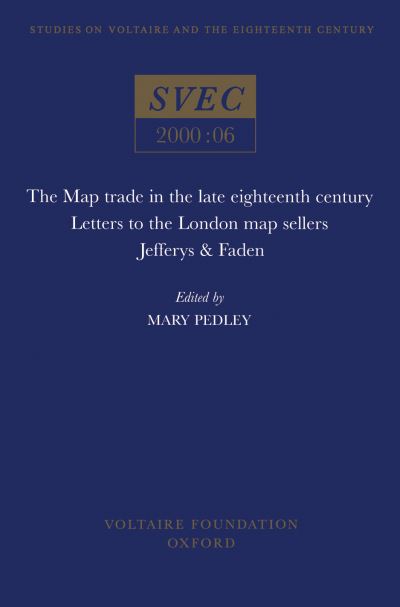 The Map Trade in the Late Eighteenth Century