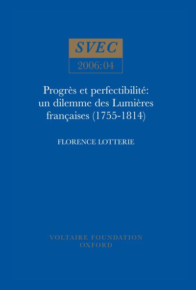 Progrès Et Perfectibilité