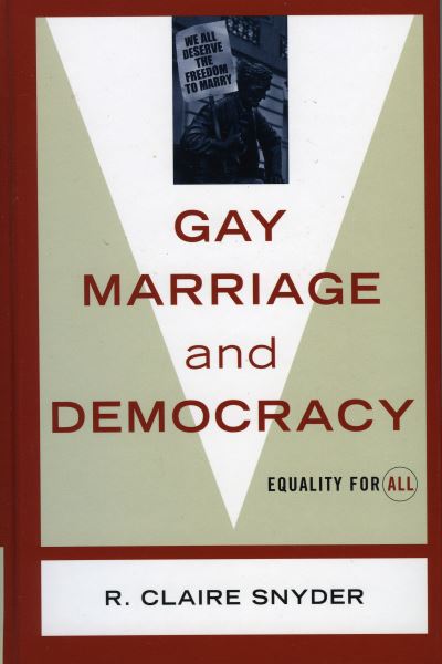 Gay Marriage and Democracy