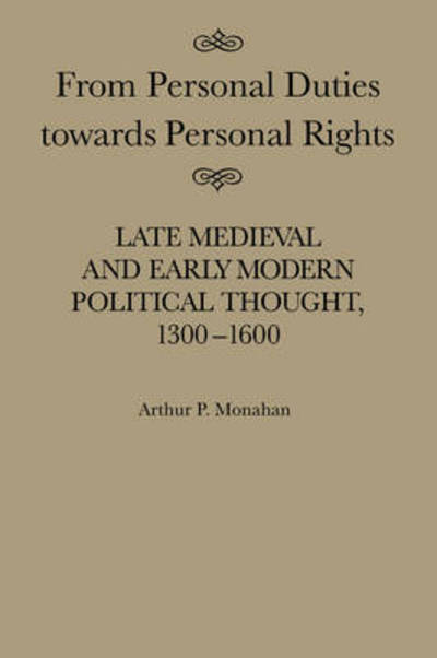 From Personal Duties Towards Personal Rights