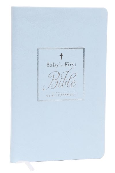 KJV, Baby's First New Testament, Leathersoft, Blue, Red Letter, Comfort Print