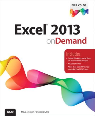 Excel® 2013 on Demand