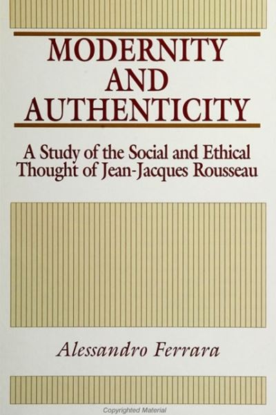 Modernity and Authenticity
