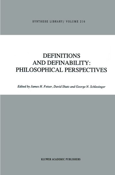 Definitions and Definability
