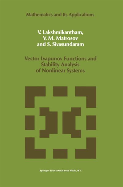 Vector Lyapunov Functions and Stability Analysis of Non Linear Systems