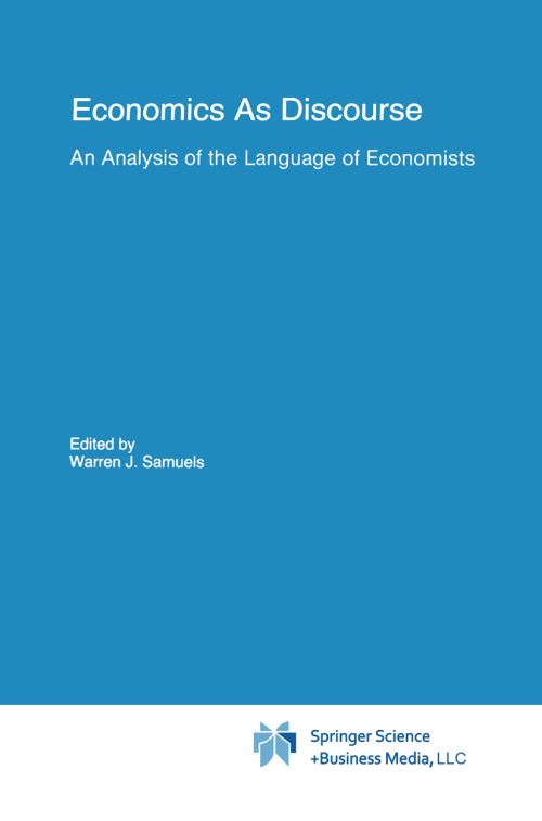 Economics as Discourse